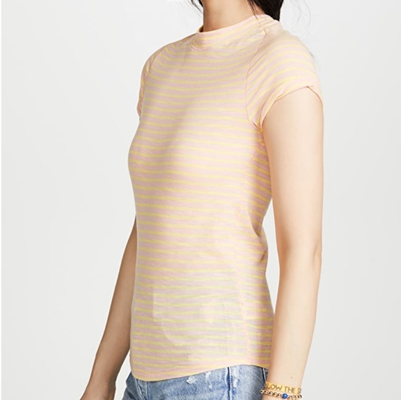 FREE PEOPLE We The Free Night Sky Striped Tee - Picture 3 of 11